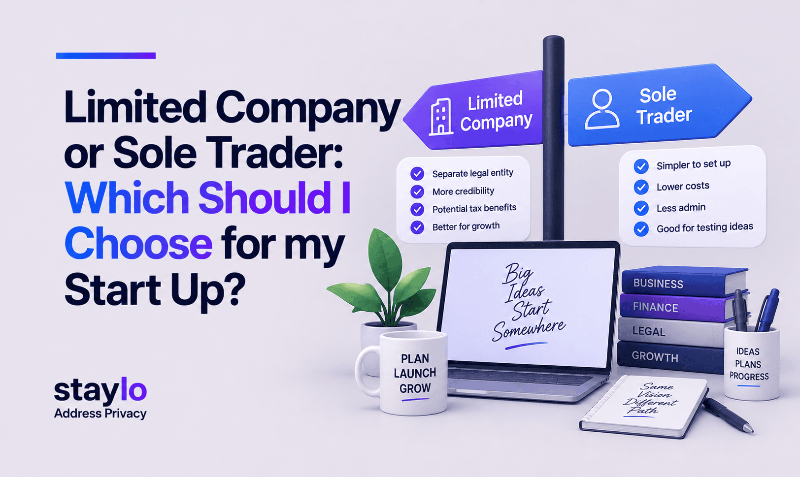 Limited Company or Sole Trader? Which Should I Choose for my Start Up?